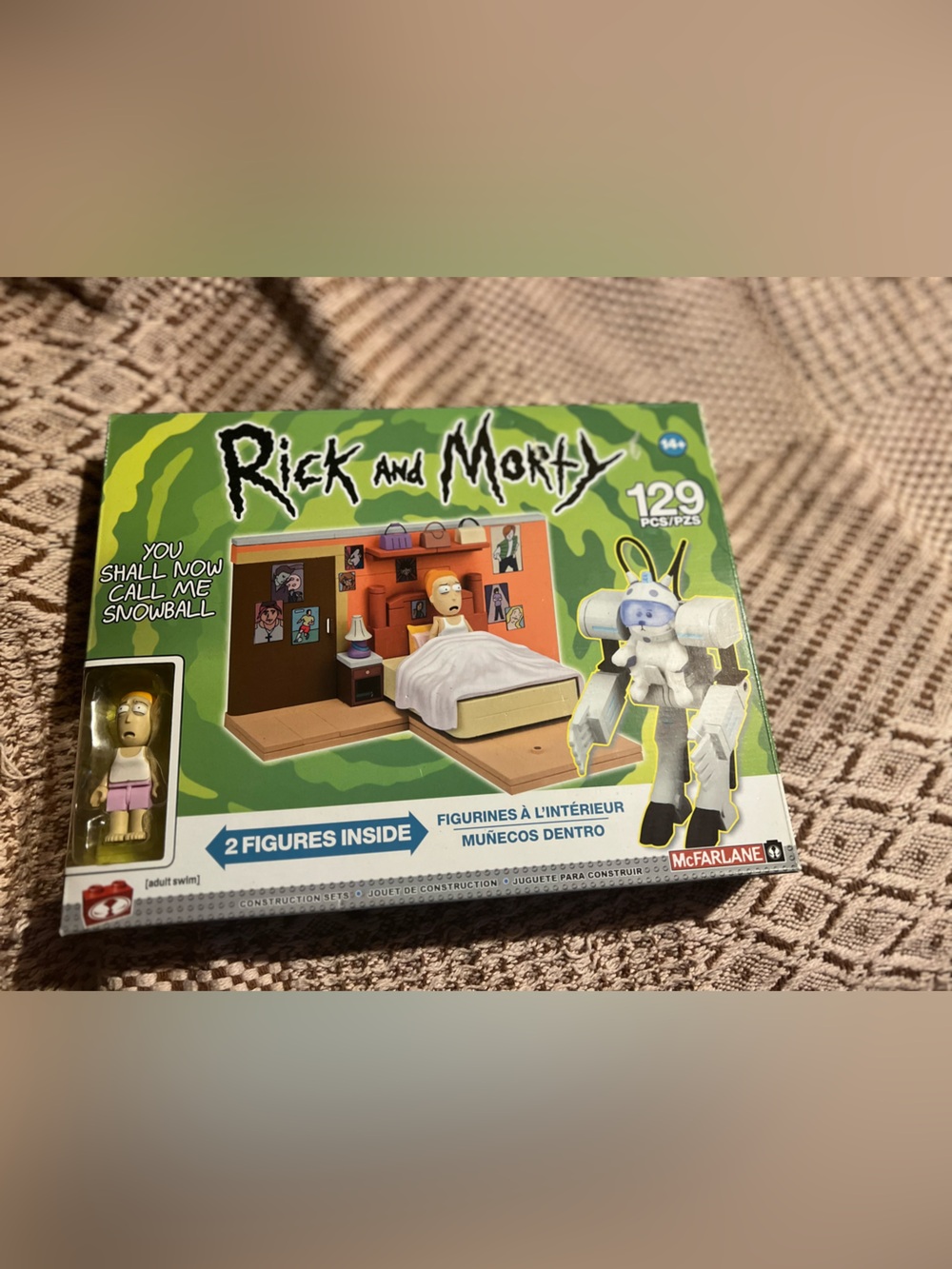 Rick and Morty You Shall Now Call Me Snowball Construction Set
Mcfarlane 2018